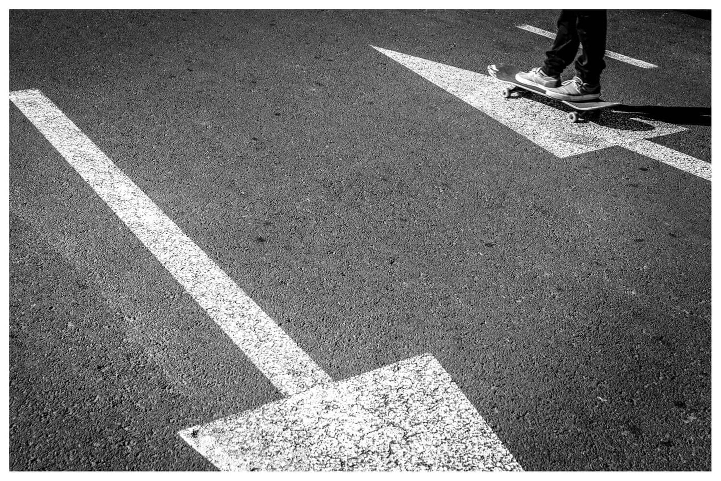 Other Ideas Fine Art Print Skateboarding Arrows photograph