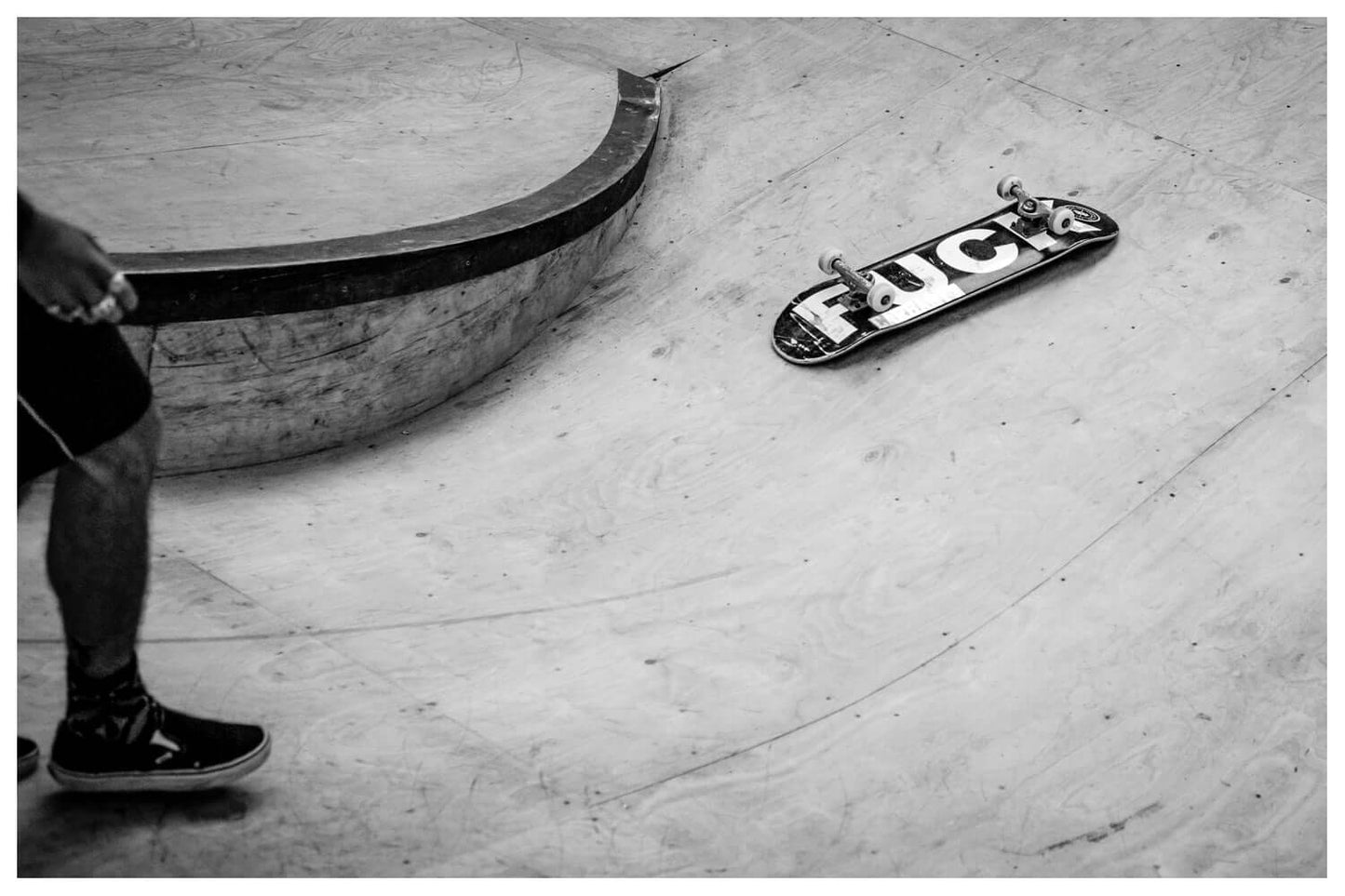 Other Ideas Fine Art Print Skateboarding F*ck photograph