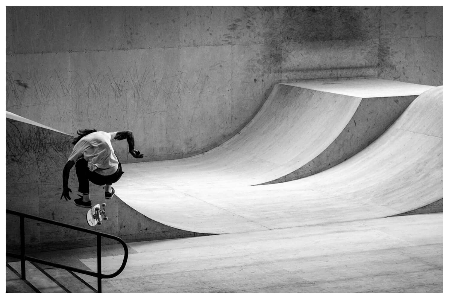 Other Ideas Fine Art Print Skateboarding Jump photograph